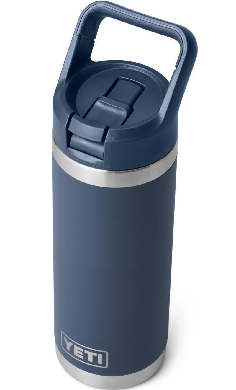 Rambler 532ml / 18oz Straw Bottle - Navy 2