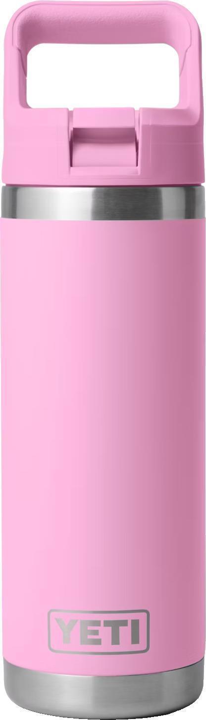 Rambler 532ml / 18oz Straw Bottle - Power Pink 1