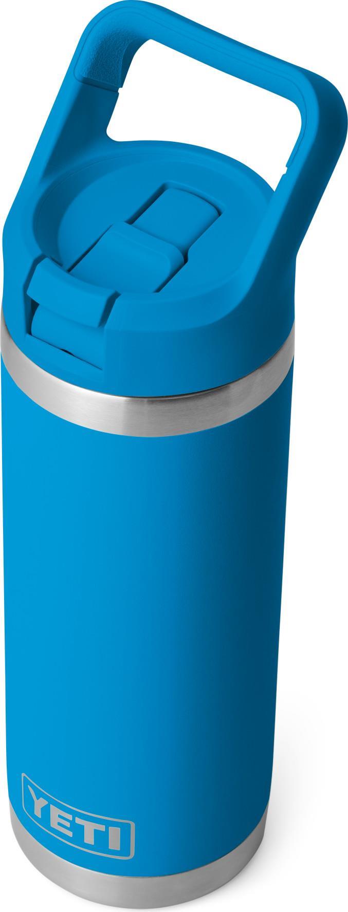 Rambler 532ml / 18oz Straw Bottle - big wave blue 1