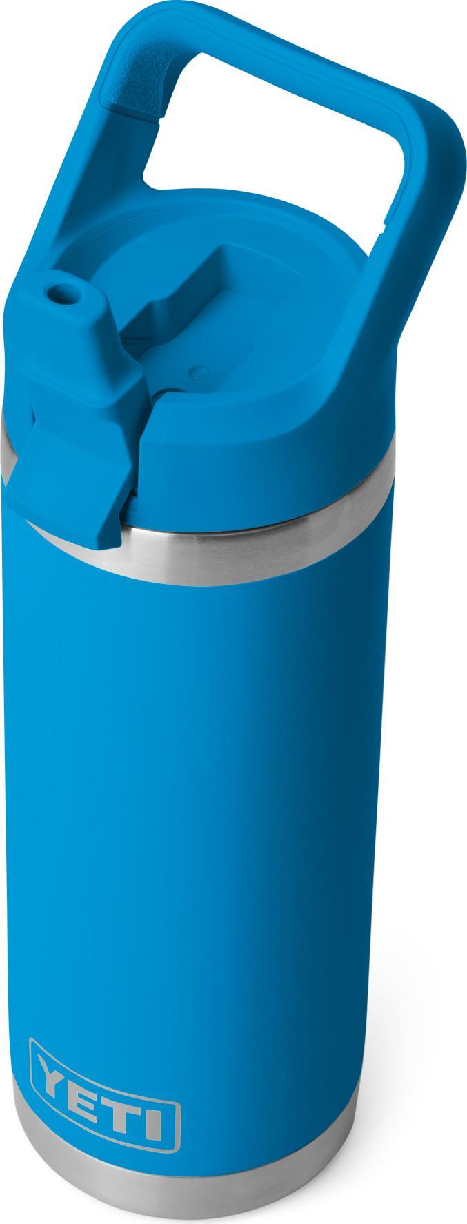 Rambler 532ml / 18oz Straw Bottle - big wave blue 1