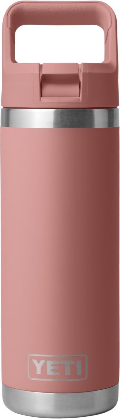 Rambler 532ml / 18oz Straw Bottle - sandstone pink 1