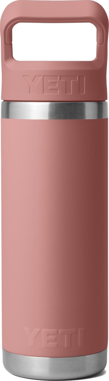 Rambler 532ml / 18oz Straw Bottle - sandstone pink 1