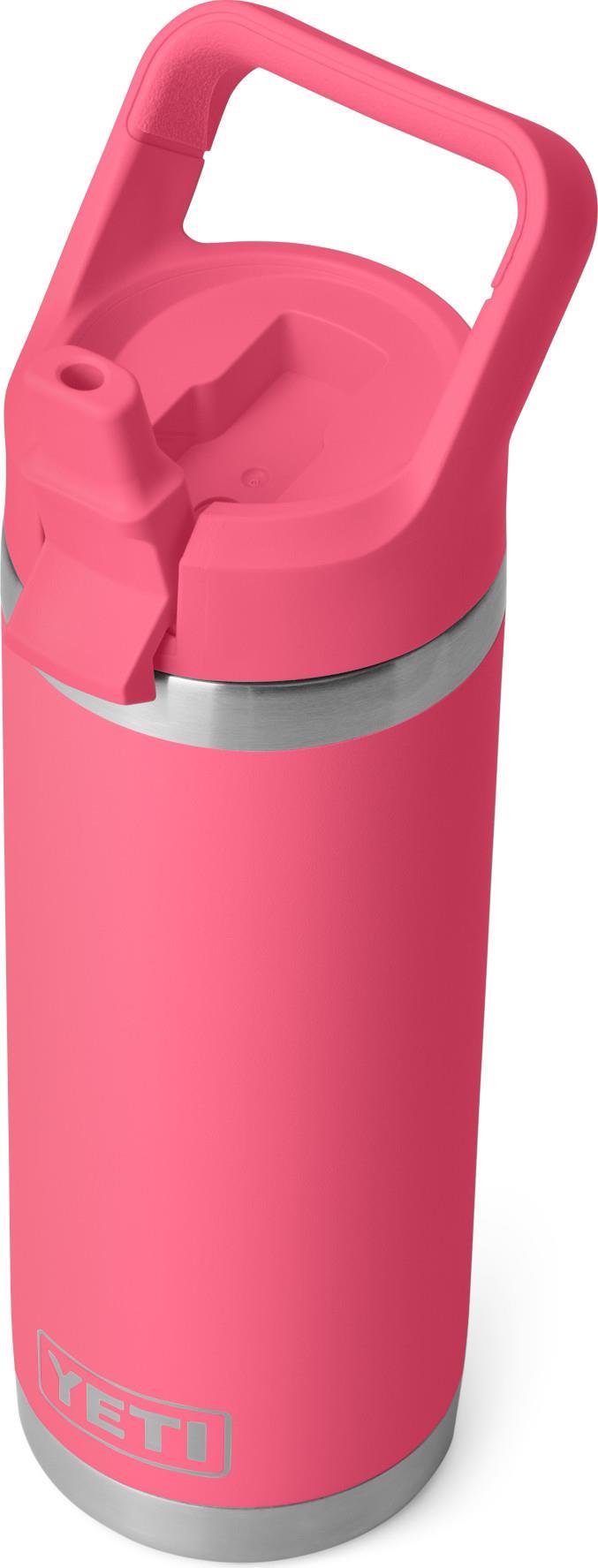 Rambler 532ml / 18oz Straw Bottle - tropical pink 1