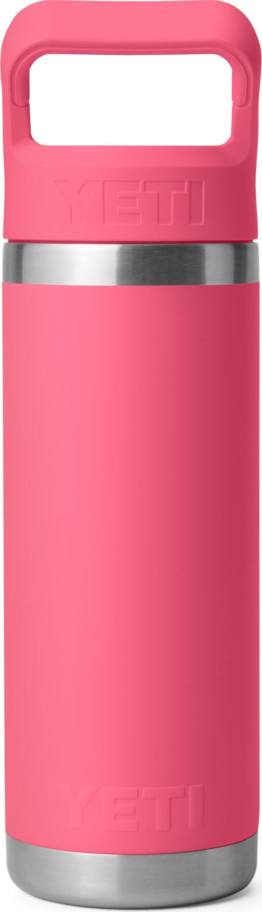 Rambler 532ml / 18oz Straw Bottle - tropical pink 1