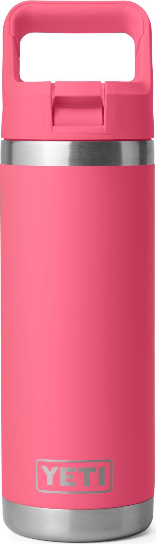 Rambler 532ml / 18oz Straw Bottle - tropical pink 1