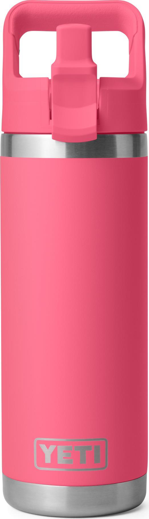 Rambler 532ml / 18oz Straw Bottle - tropical pink 1