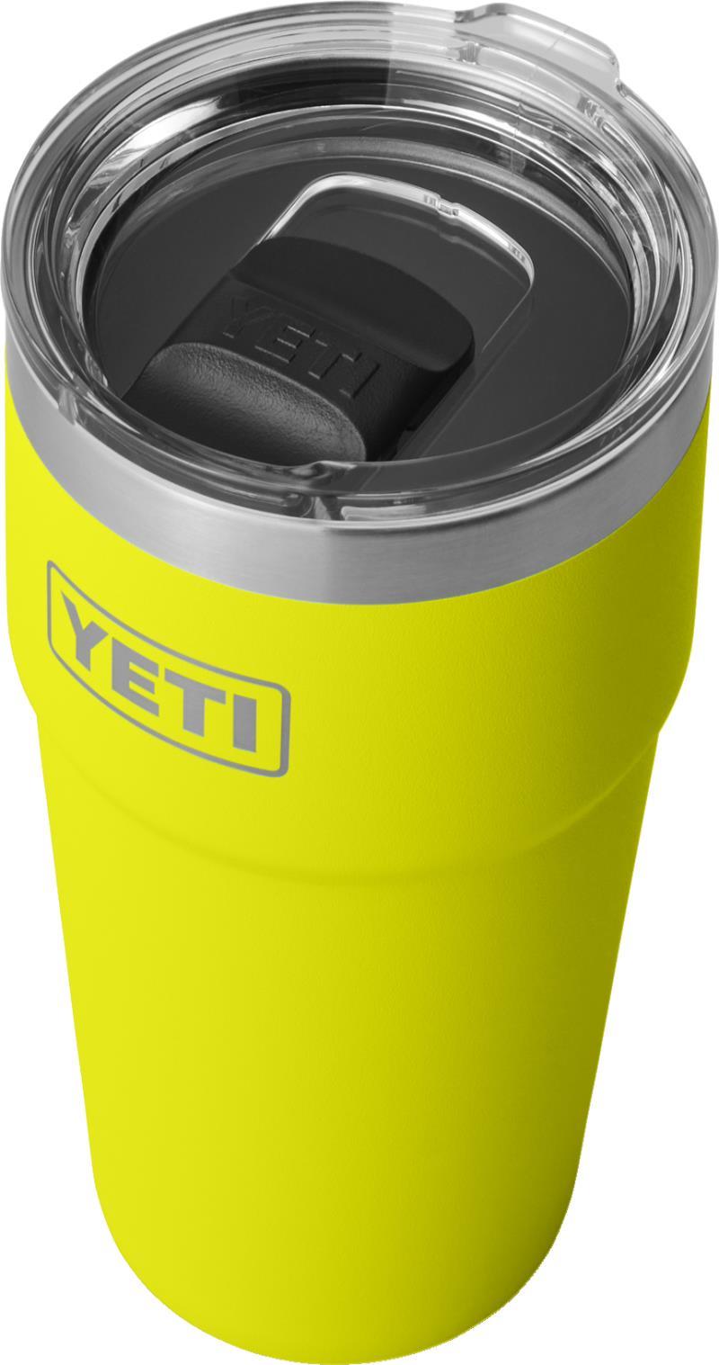 Rambler 591ml / 20oz Stackable Cup with Magslider Lid - firefly yellow 1