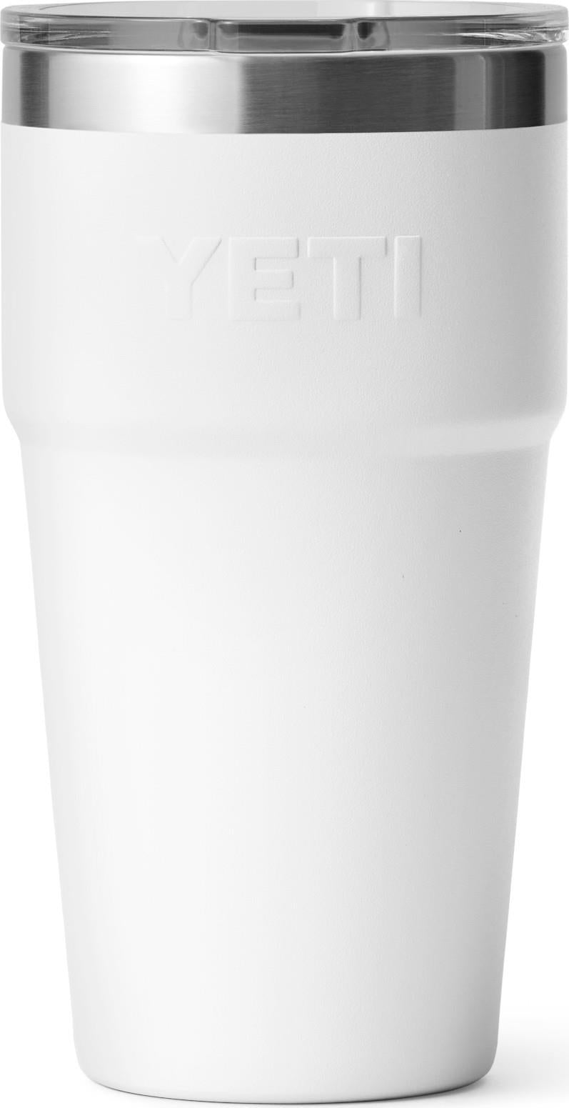 Rambler 591ml / 20oz Stackable Cup with Magslider Lid - white 1
