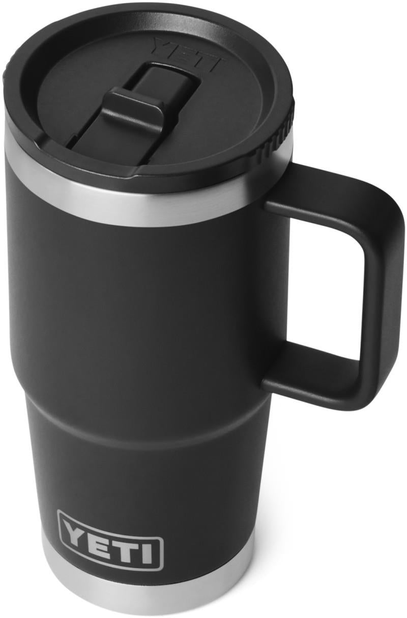 Rambler 591ml / 20oz Travel Mug w/ Straw - black 1