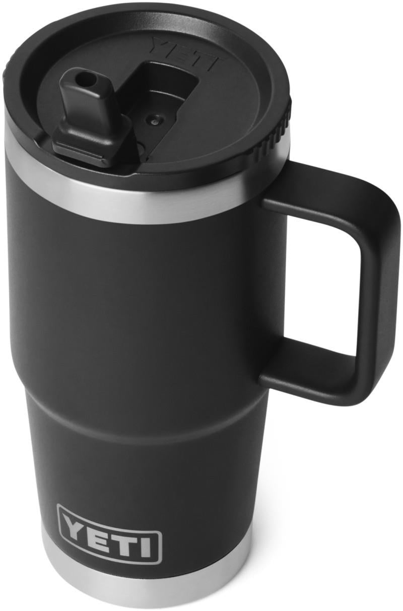 Rambler 591ml / 20oz Travel Mug w/ Straw - black 1