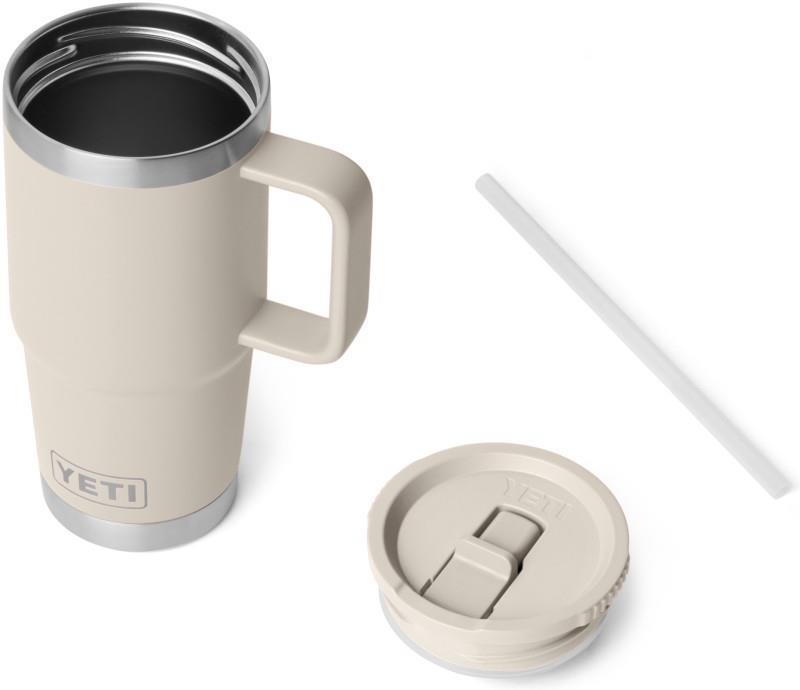 Rambler 591ml / 20oz Travel Mug w/ Straw - cape taupe 1