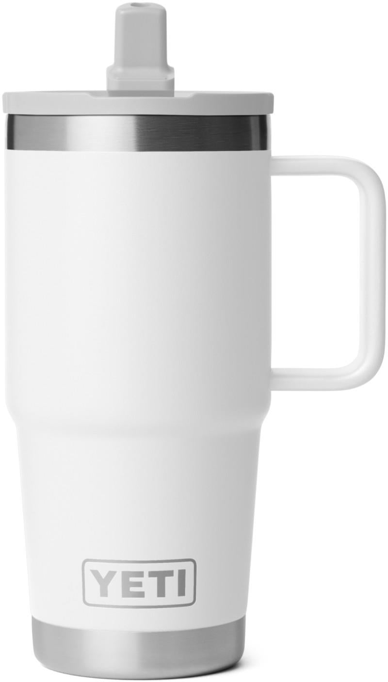 Rambler 591ml / 20oz Travel Mug w/ Straw - white 1