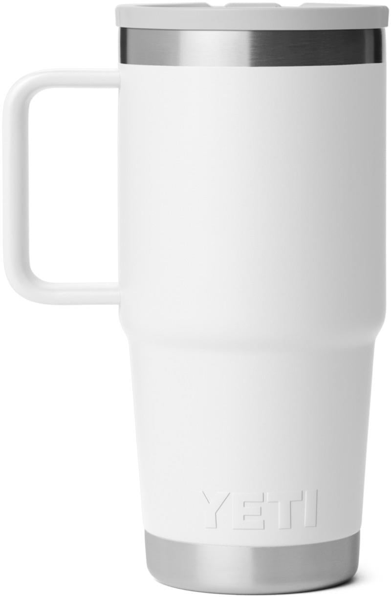 Rambler 591ml / 20oz Travel Mug w/ Straw - white 1