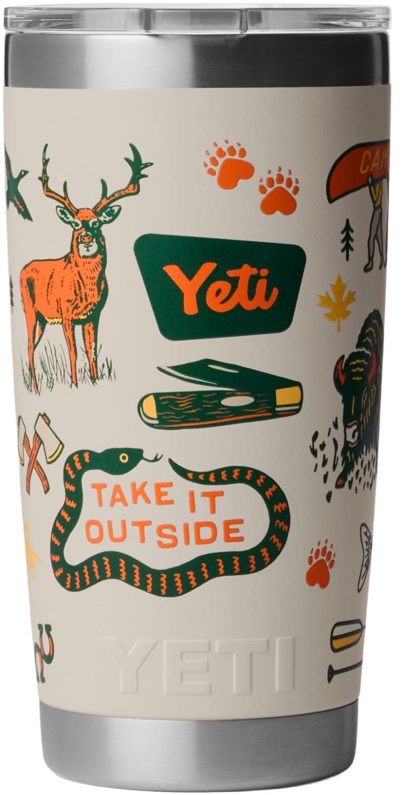 Rambler 591ml / 20oz Tumbler w/ Magslider - Printed - cape summer camp 1