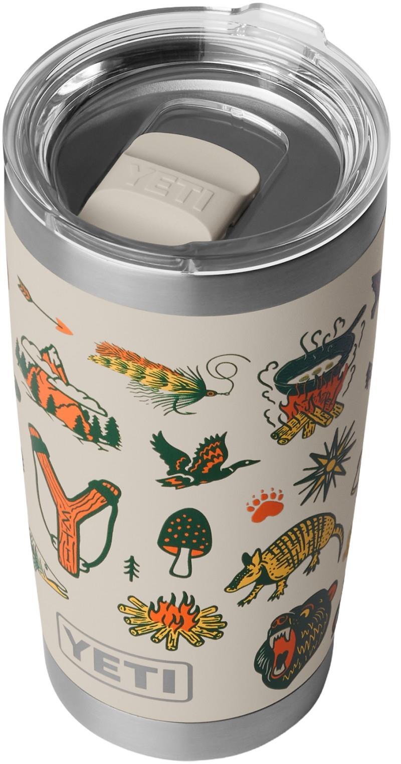 Rambler 591ml / 20oz Tumbler w/ Magslider - Printed - cape summer camp 1