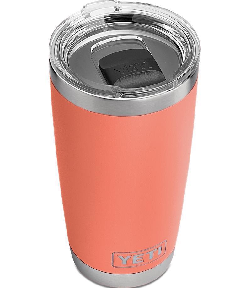 Rambler 591ml / 20oz Tumbler with MagSlider Lid - Coral 1