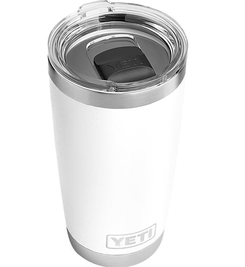 Rambler 591ml / 20oz Tumbler with MagSlider Lid - White 1