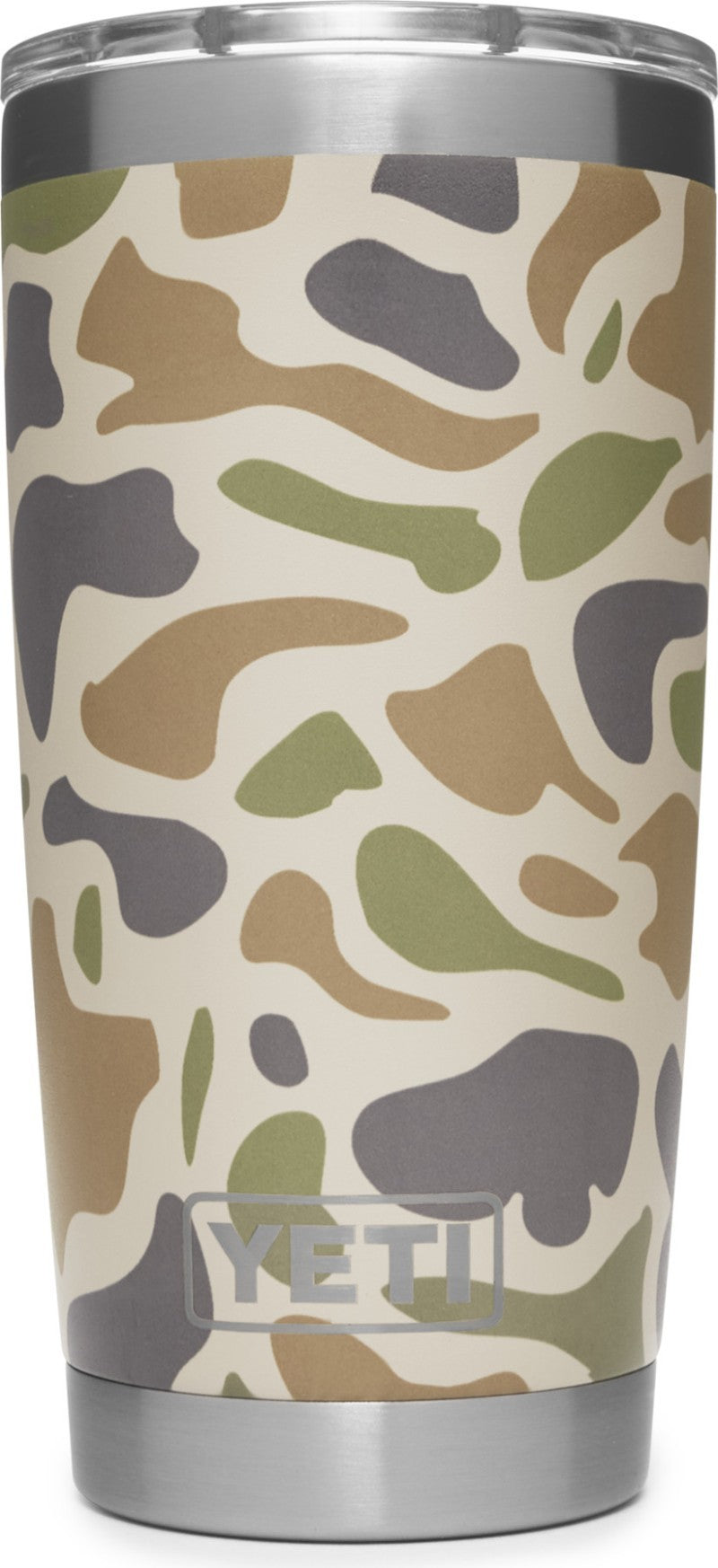 Rambler 591ml / 20oz Tumbler with MagSlider Lid - tan camo 1