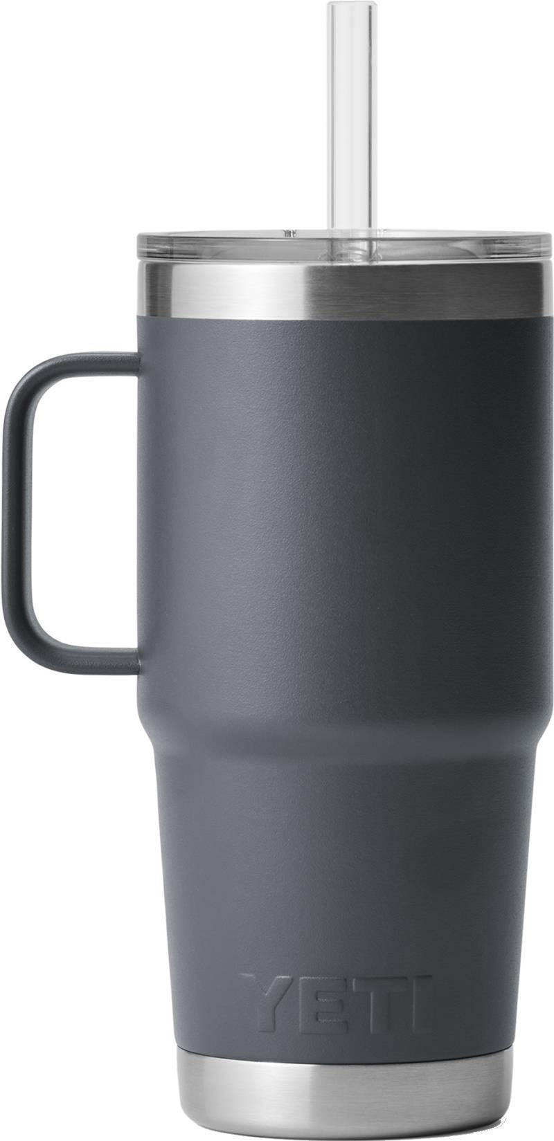 Rambler 739ml / 25oz Straw Mug - Charcoal 2