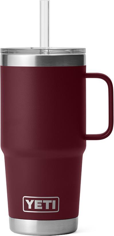 Rambler 739ml / 25oz Straw Mug - wild vine red 1
