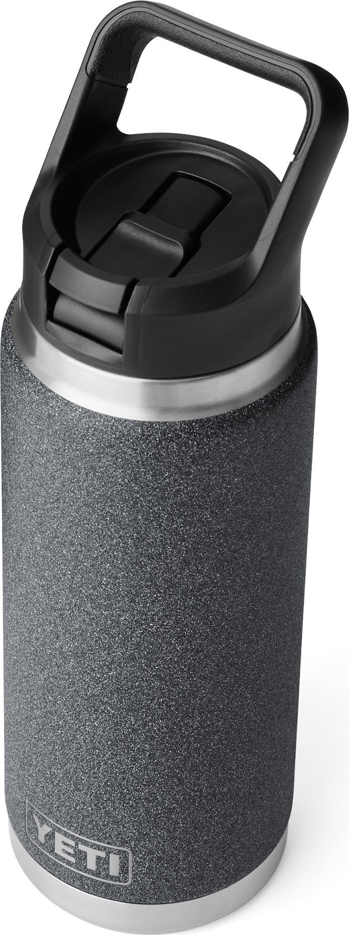 Rambler 769ml / 26oz Bottle w/ Colored Straw - black stone 1