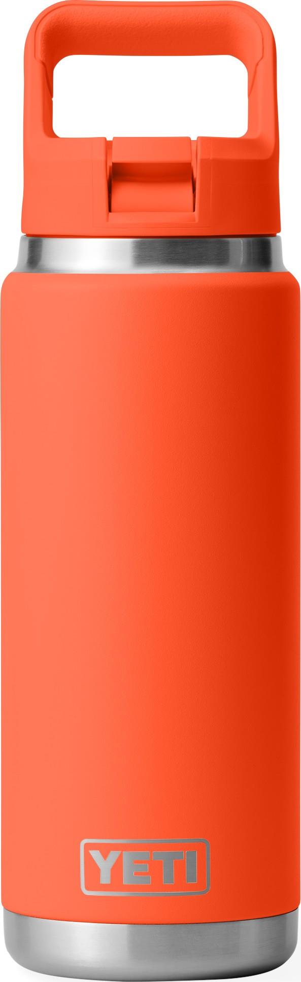 Rambler 769ml / 26oz Bottle w/ Colored Straw - papaya 1