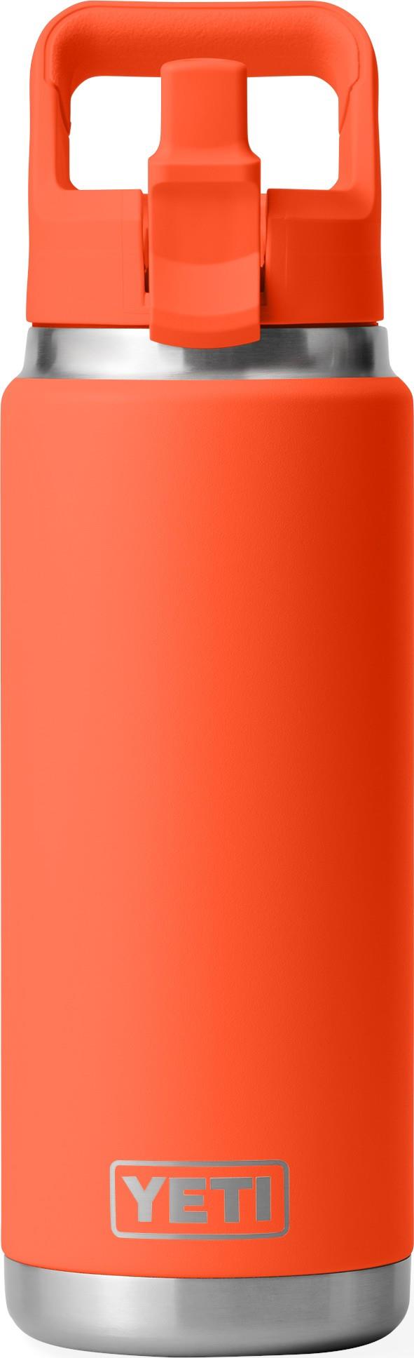 Rambler 769ml / 26oz Bottle w/ Colored Straw - papaya 1