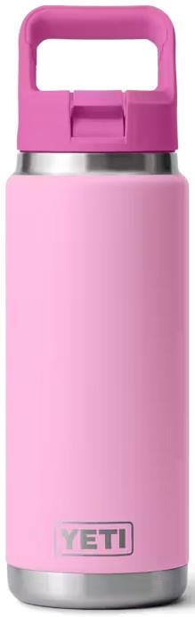 Rambler 769ml / 26oz Bottle w/ Colored Straw - power pink / wildflower 1