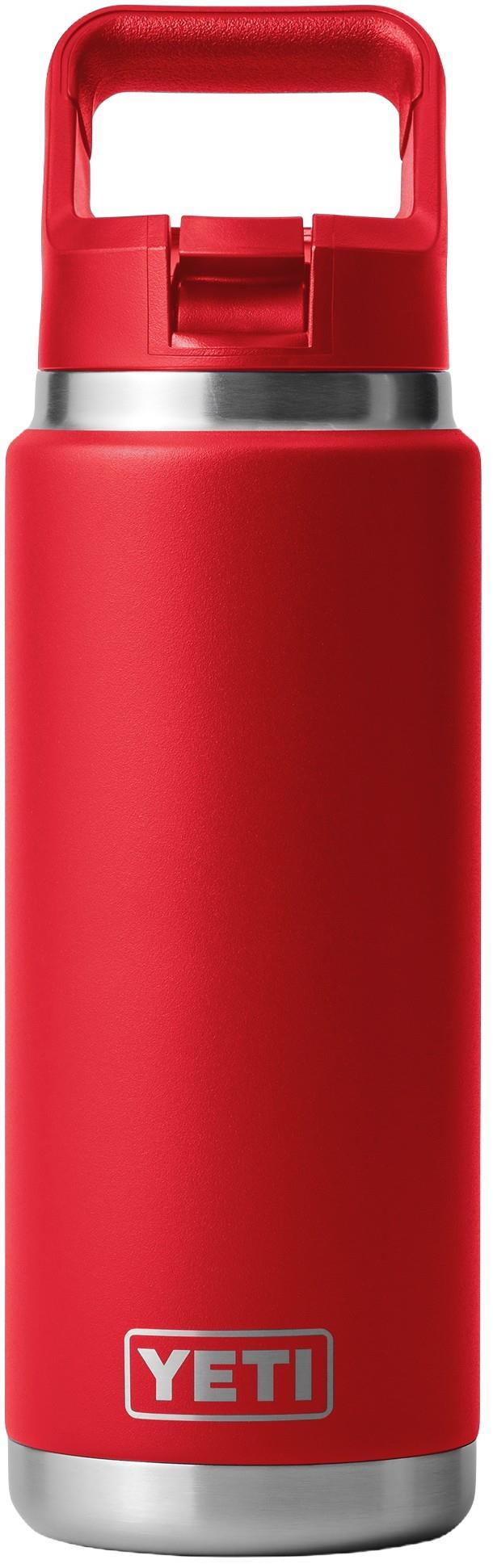 Rambler 769ml / 26oz Bottle w/ Colored Straw - rescue red 1