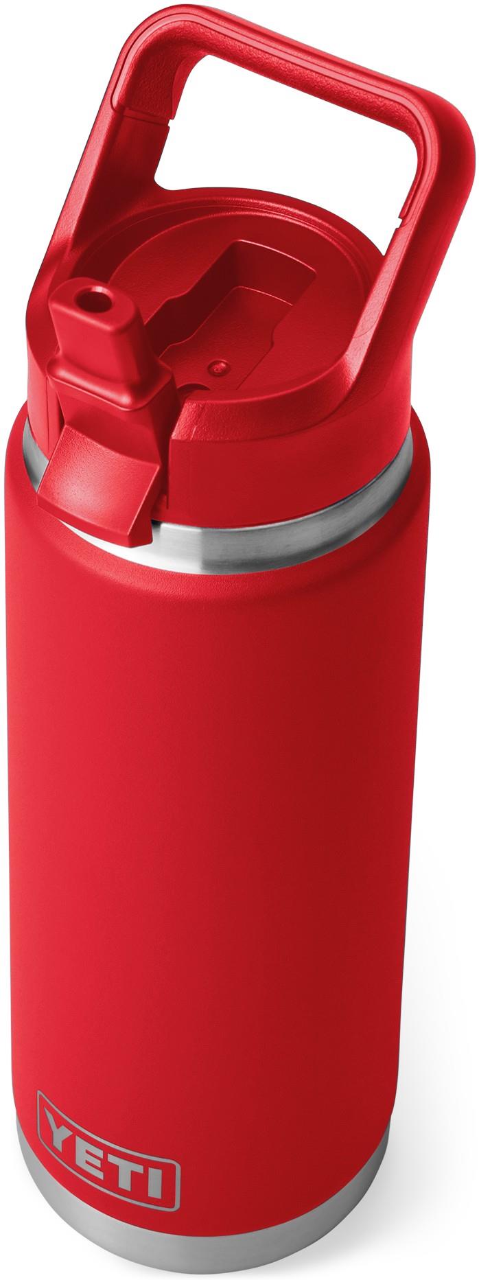 Rambler 769ml / 26oz Bottle w/ Colored Straw - rescue red 1