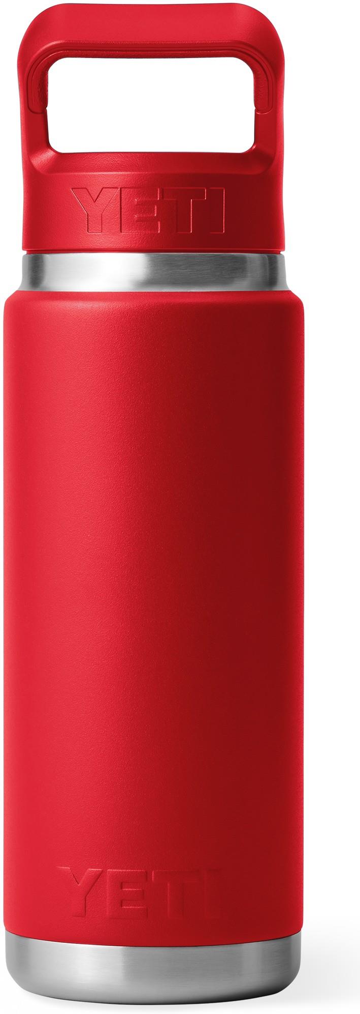 Rambler 769ml / 26oz Bottle w/ Colored Straw - rescue red 1