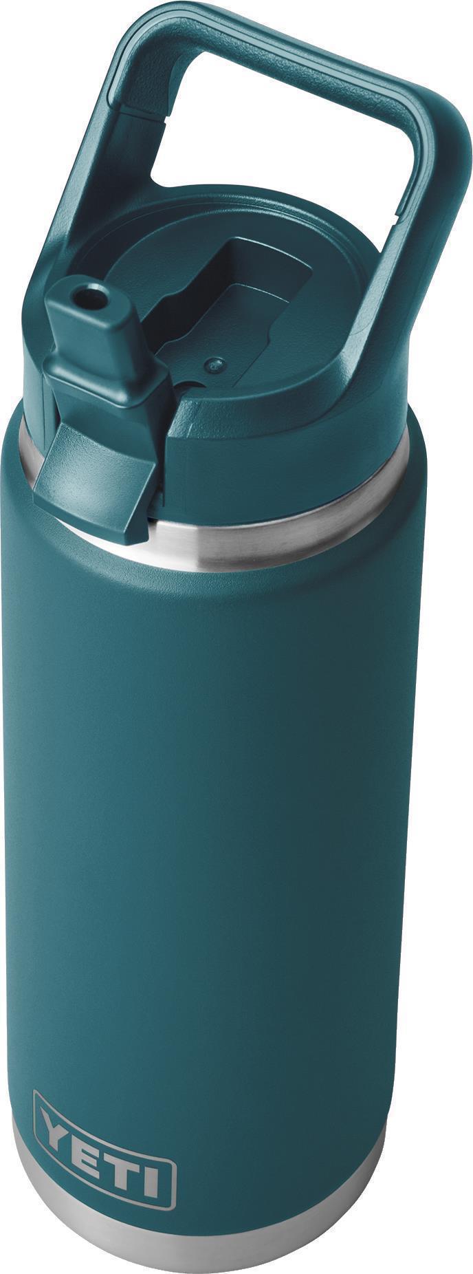 Rambler 769ml / 26oz Bottle with Colored Straw Lid - Agave Teal 3