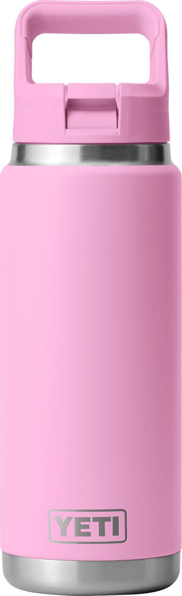 Rambler 769ml / 26oz Bottle with Colored Straw Lid - Power Pink 1