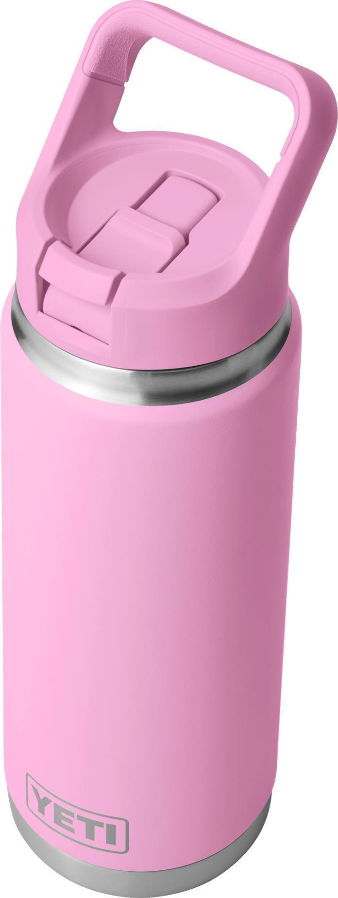 Rambler 769ml / 26oz Bottle with Colored Straw Lid - Power Pink 2