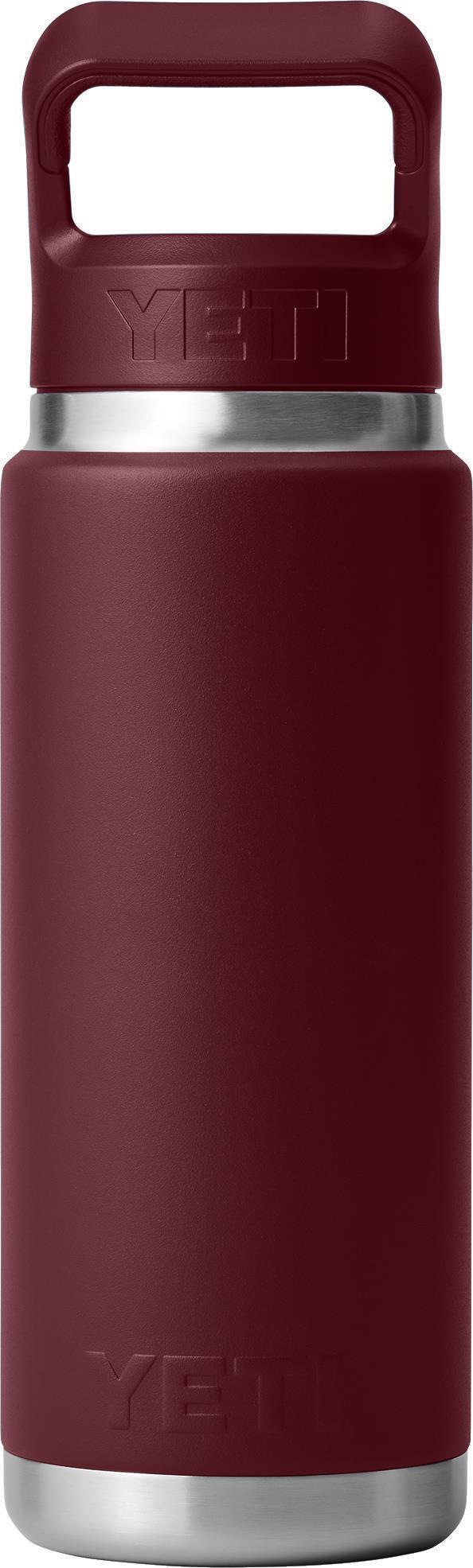 Rambler 769ml / 26oz Bottle with Colored Straw Lid - Wild Vine Red 2