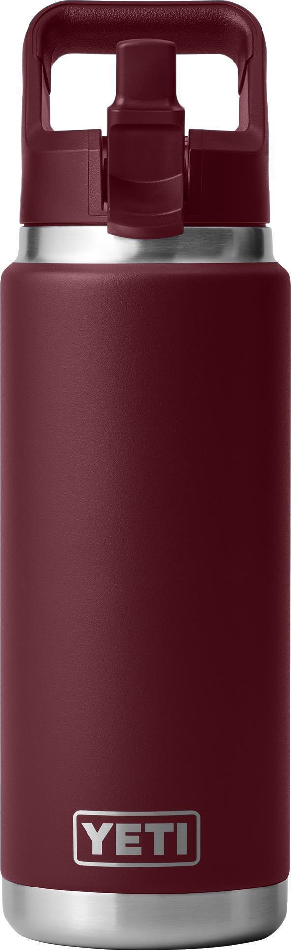 Rambler 769ml / 26oz Bottle with Colored Straw Lid - Wild Vine Red 3