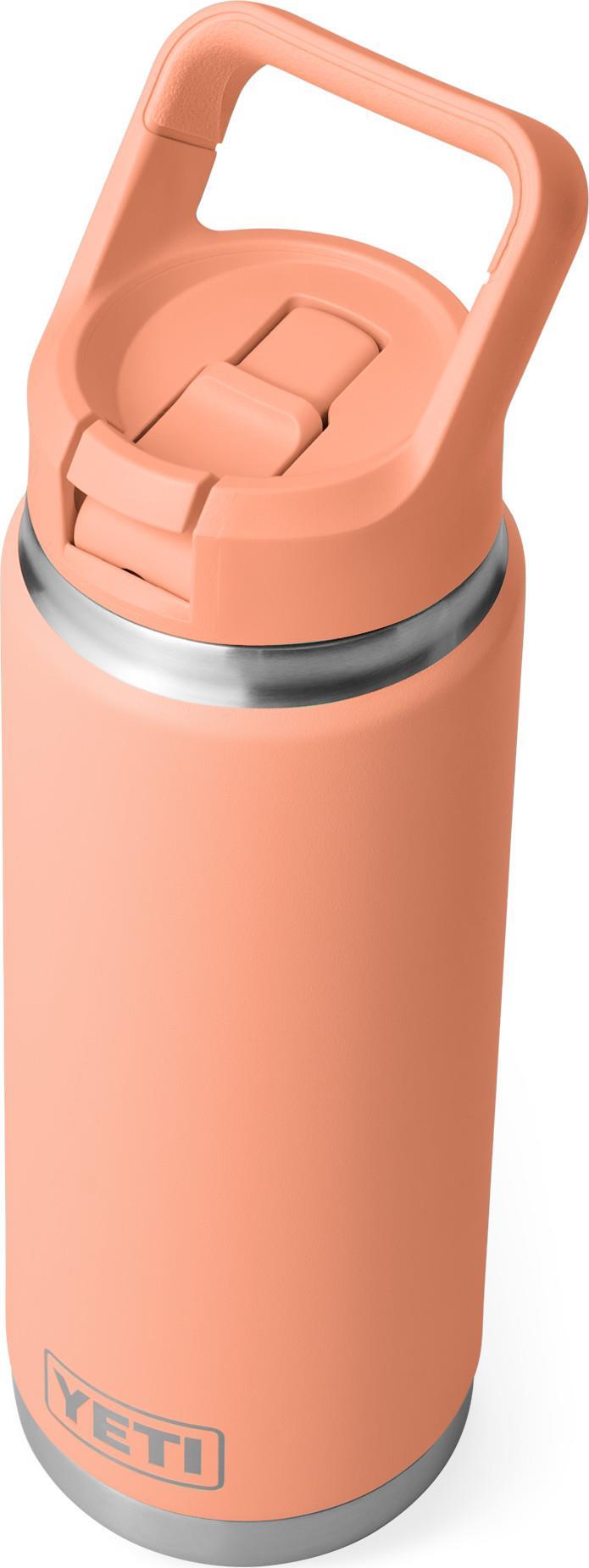 Rambler 769ml / 26oz Bottle with Colored Straw Lid - lowcountry peach 1