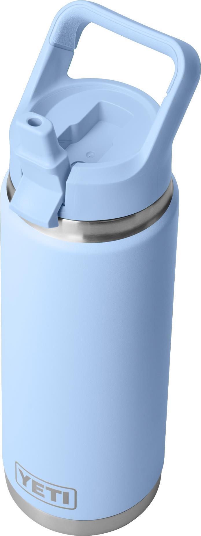 Rambler 769ml / 26oz Bottle with Colored Straw - big sky blue 1