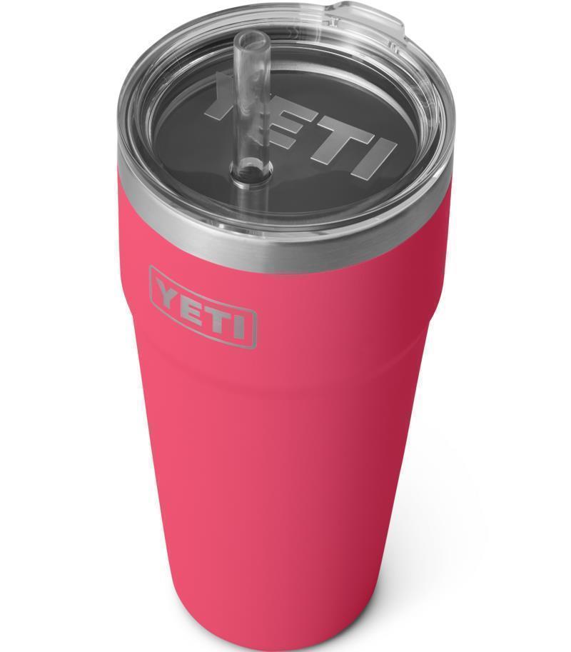 Rambler 769ml / 26oz Stackable Cup w/ Straw - Bimini Pink 2
