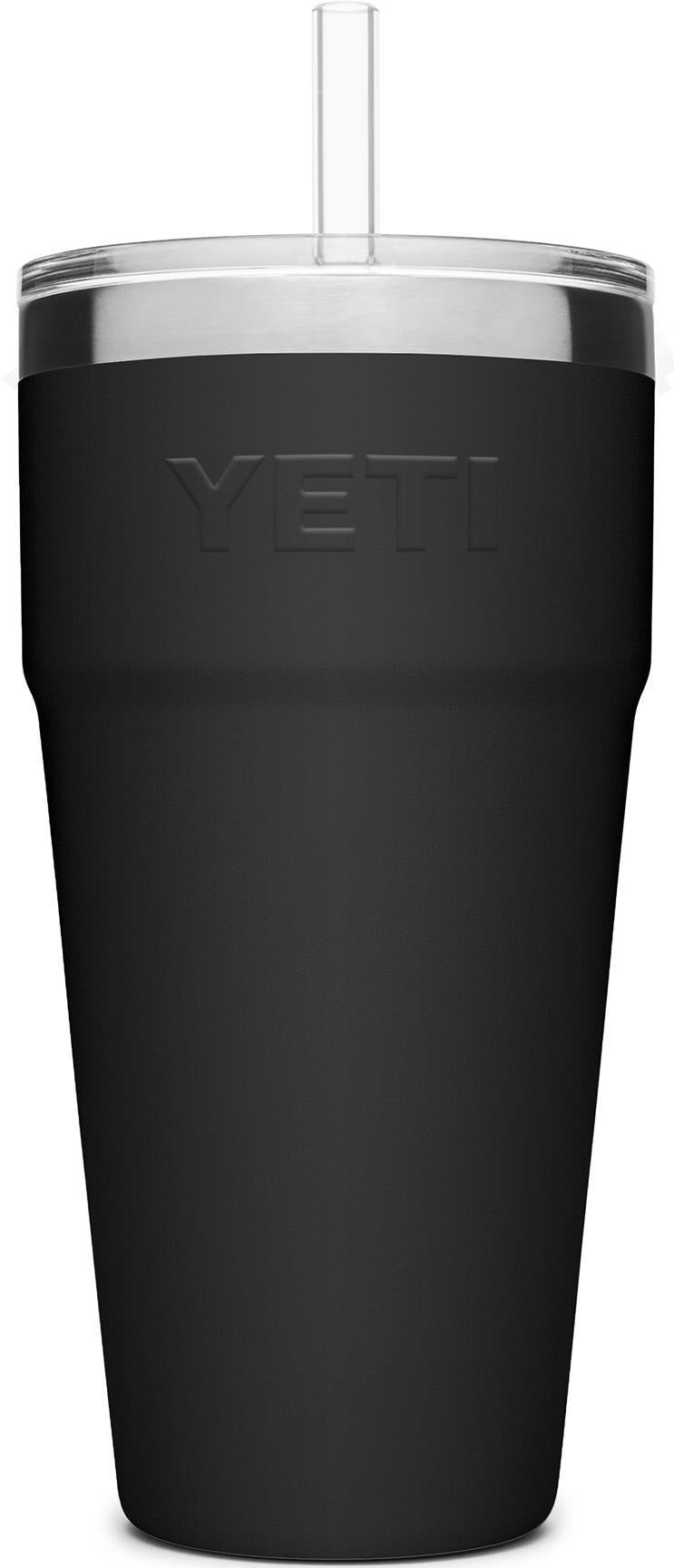 Rambler 769ml / 26oz Stackable Cup w/ Straw - Black 2