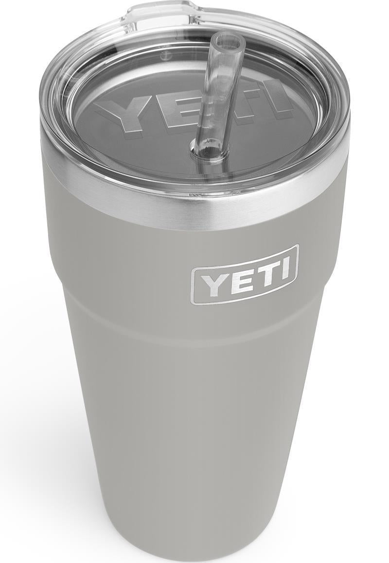 Rambler 769ml / 26oz Stackable Cup w/ Straw - Granite Gray 2