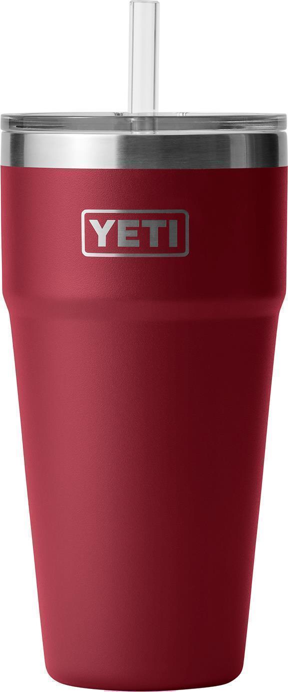Rambler 769ml / 26oz Stackable Cup w/ Straw - Harvest Red 1