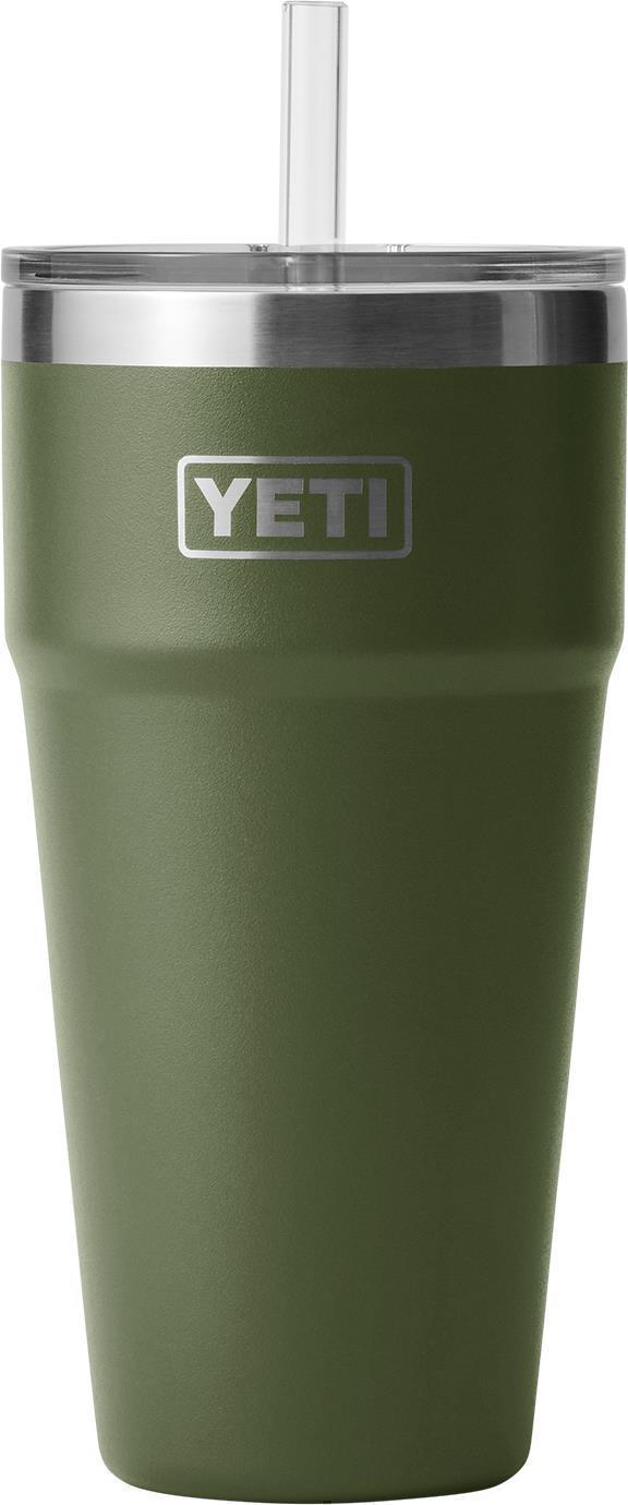 Rambler 769ml / 26oz Stackable Cup w/ Straw - Highlands Olive 1
