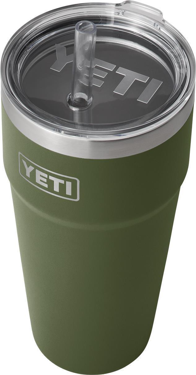 Rambler 769ml / 26oz Stackable Cup w/ Straw - Highlands Olive 2