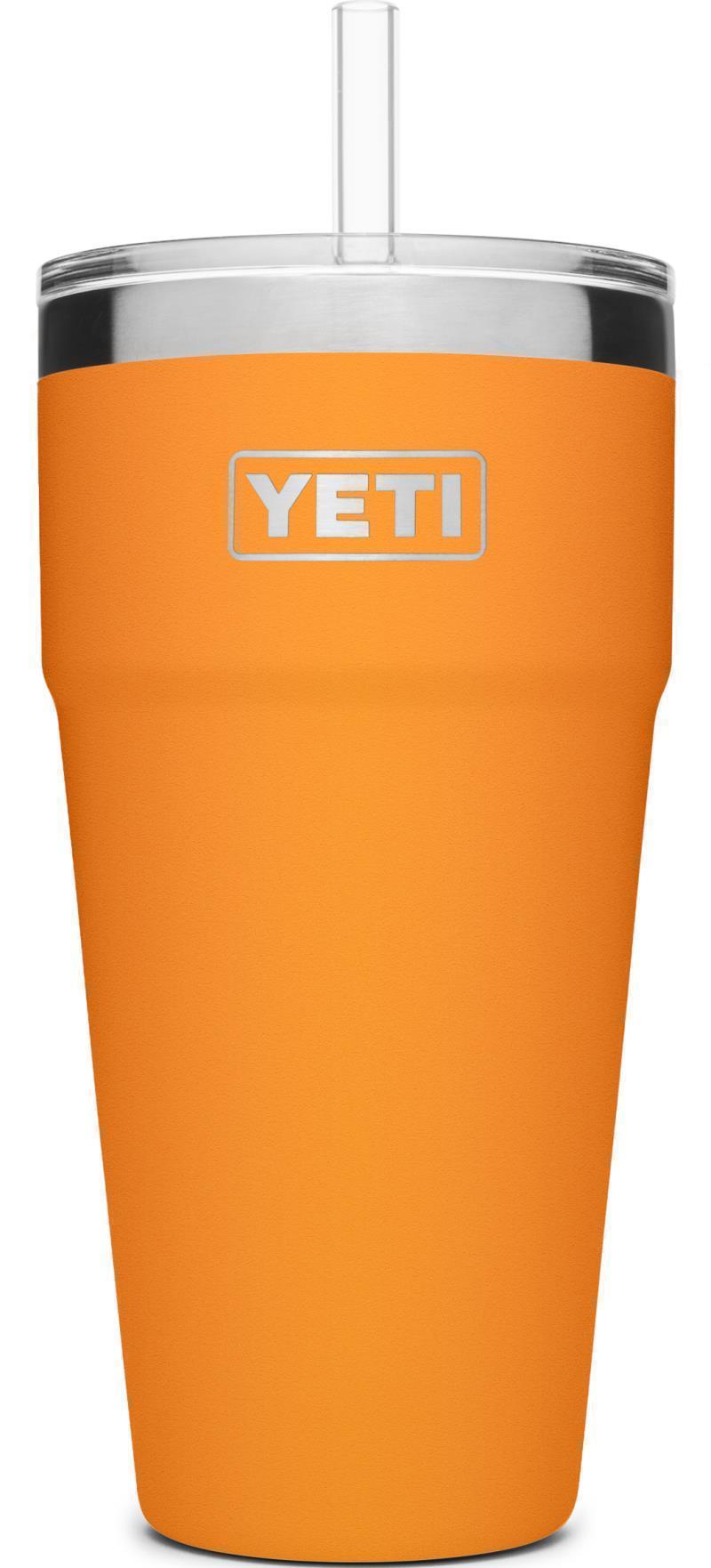 Rambler 769ml / 26oz Stackable Cup w/ Straw - King Crab Orange 1