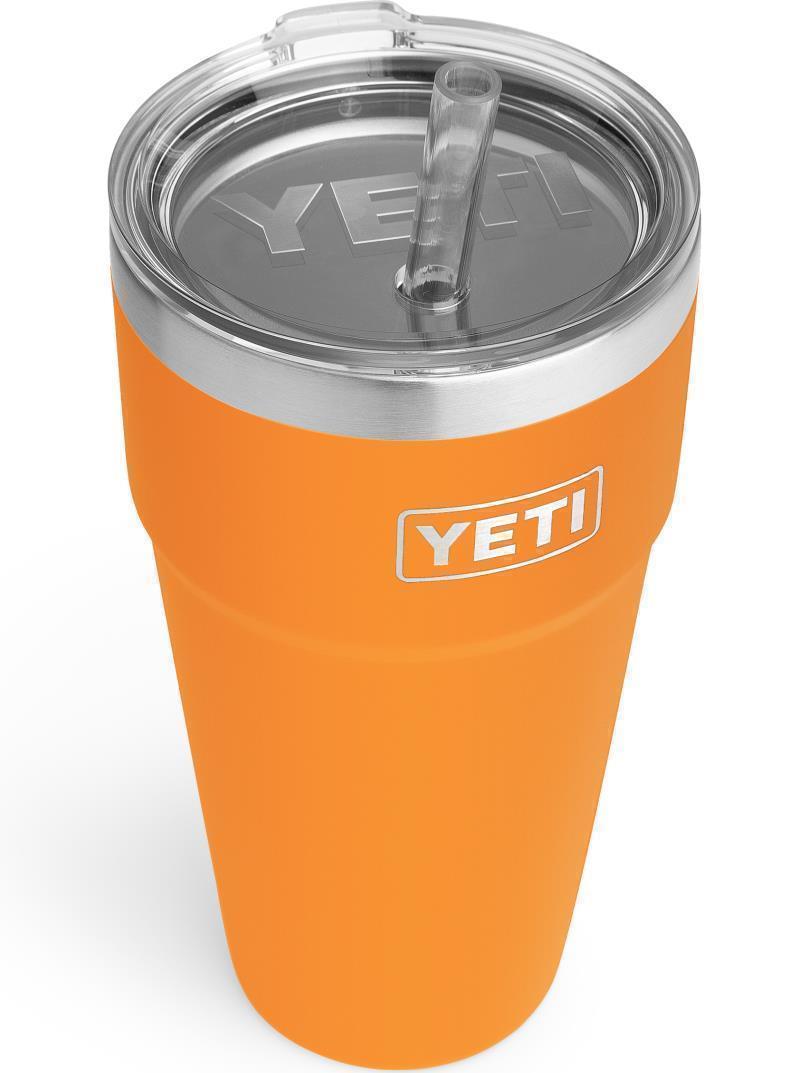 Rambler 769ml / 26oz Stackable Cup w/ Straw - King Crab Orange 2