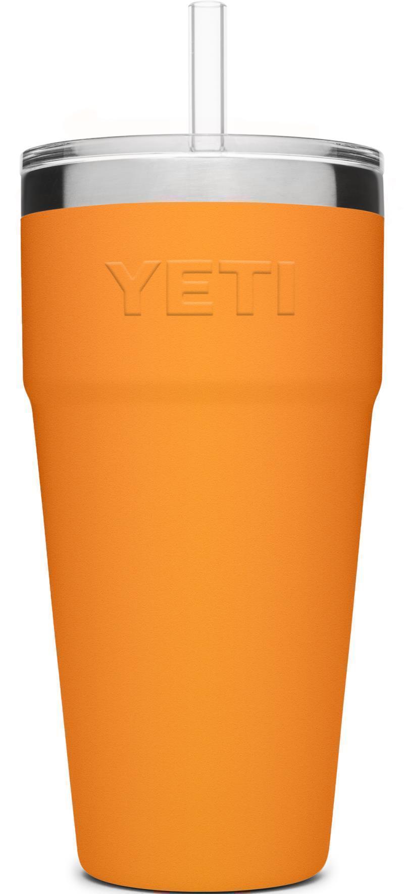 Rambler 769ml / 26oz Stackable Cup w/ Straw - King Crab Orange 3