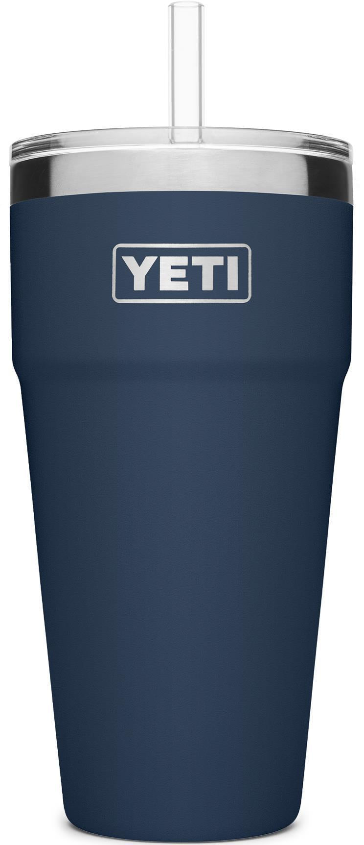 Rambler 769ml / 26oz Stackable Cup w/ Straw - Navy 1
