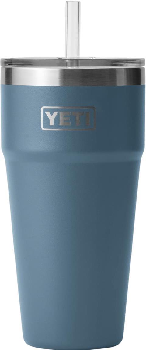 Rambler 769ml / 26oz Stackable Cup w/ Straw - Nordic Blue 1