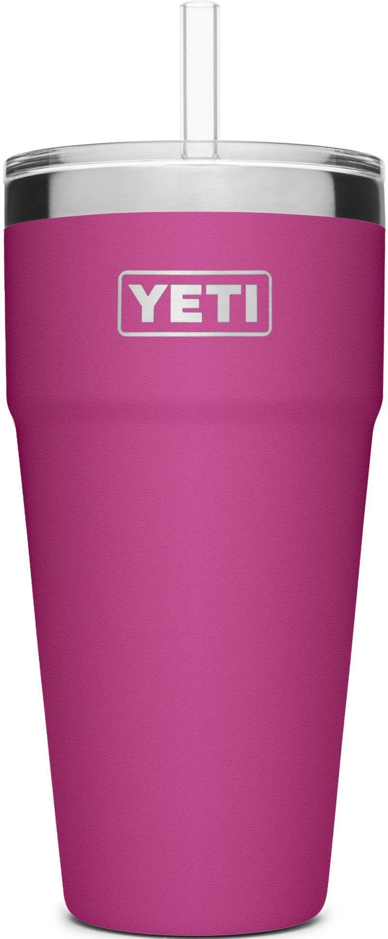 Rambler 769ml / 26oz Stackable Cup w/ Straw - Prickly Pear Pink 1